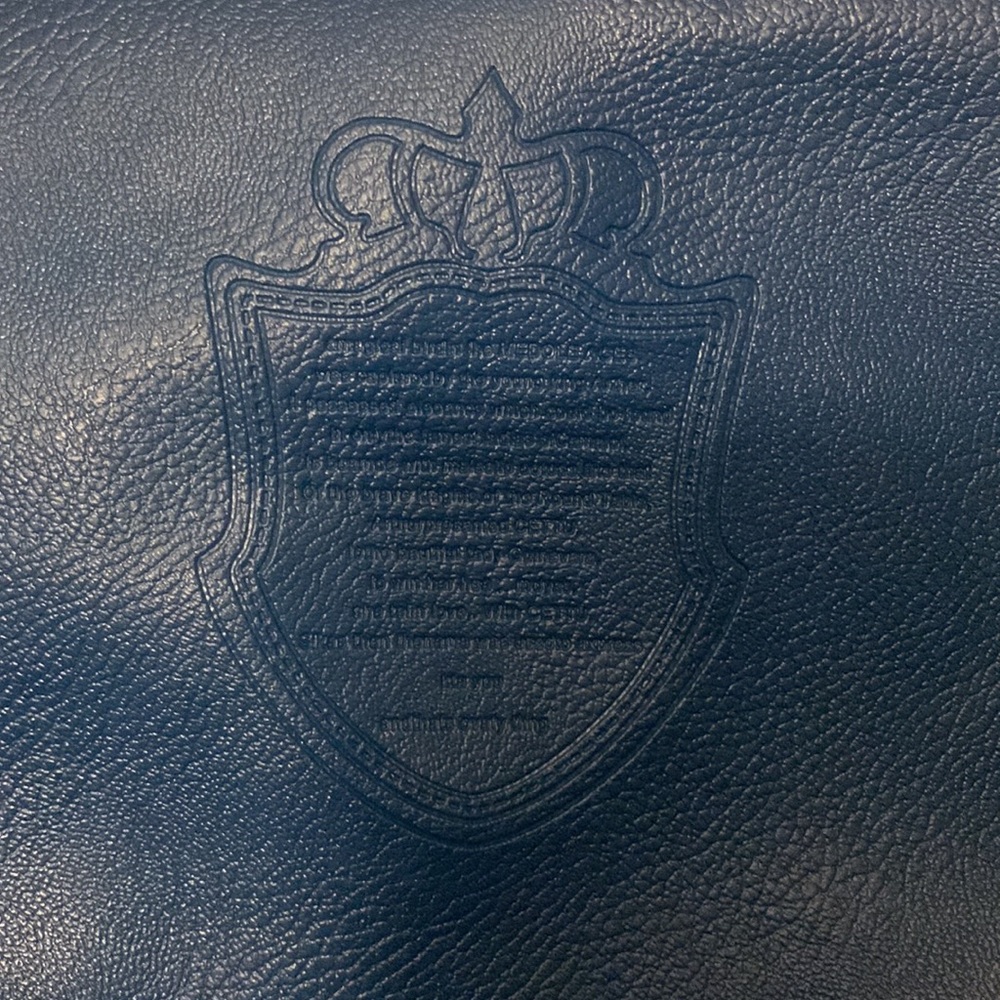 Matte Royal Blue Handbag - Picture 4 of 9